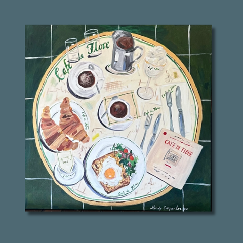 Table For Two Café Card