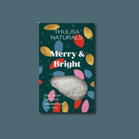 Bergamot Plum Holiday Bath Salt Soak