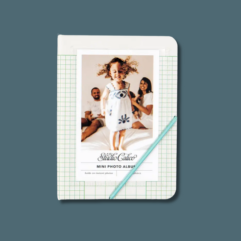 Green Ledger Mini Photo Album