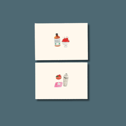 Shaken Por Favor Notecard Set