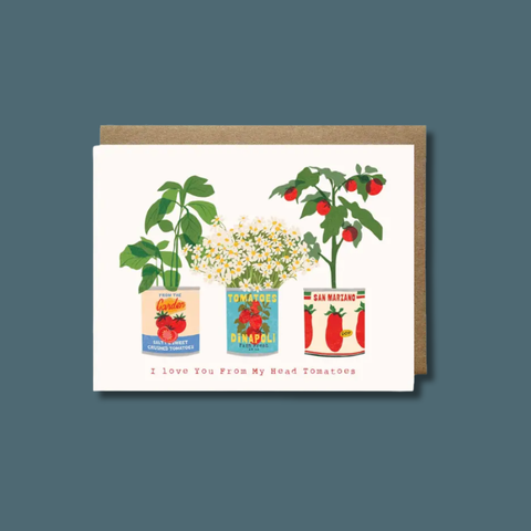 Tomato Plant Love Card