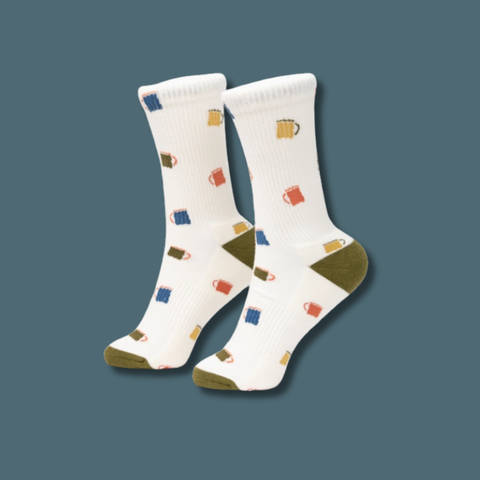 Camp Cup Pattern Sock