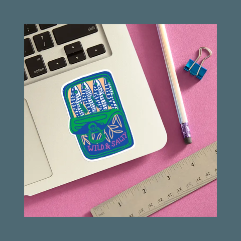Wild And Salty Sardines Sticker