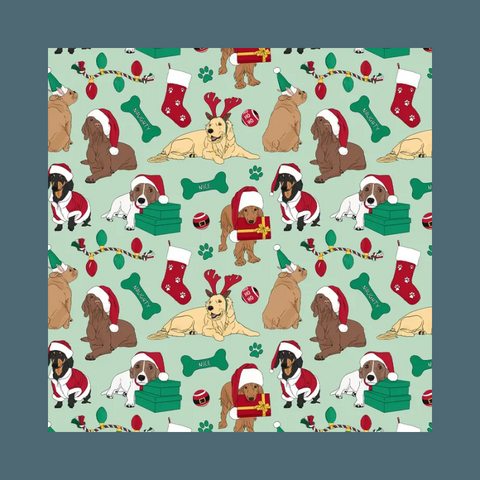 Happy Howlidays Wrapping Paper