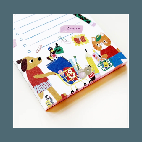 Stocking Up Notepad