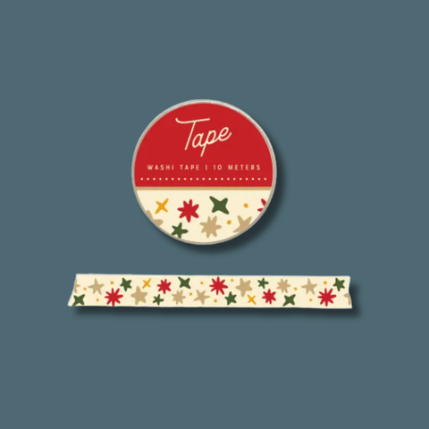 Christmas Holiday Stars Washi Tape