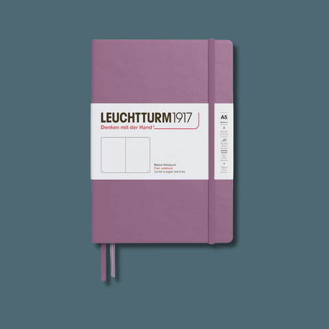 Dusty Rose A5 Plain Notebook