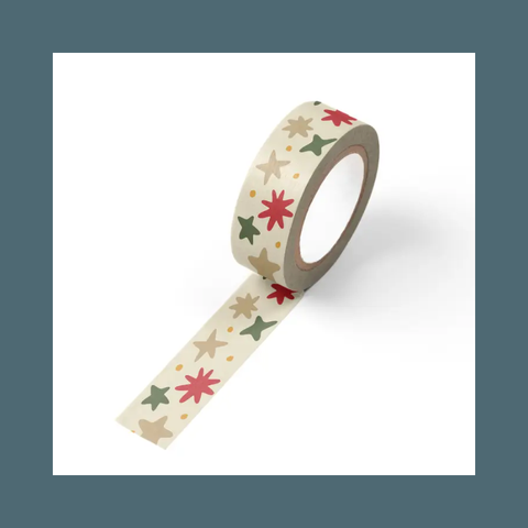 Christmas Holiday Stars Washi Tape