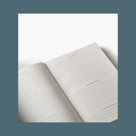 Ladies Night Book Club Embroidered Book Journal