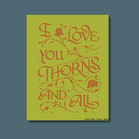 A Court Of Thorns And Roses Official Gilded Notecards
