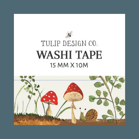 Mushroom Trail Washi Tape