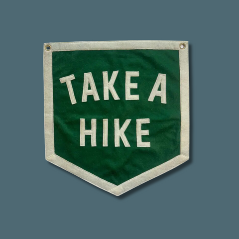 Take A Hike Wall Pennant