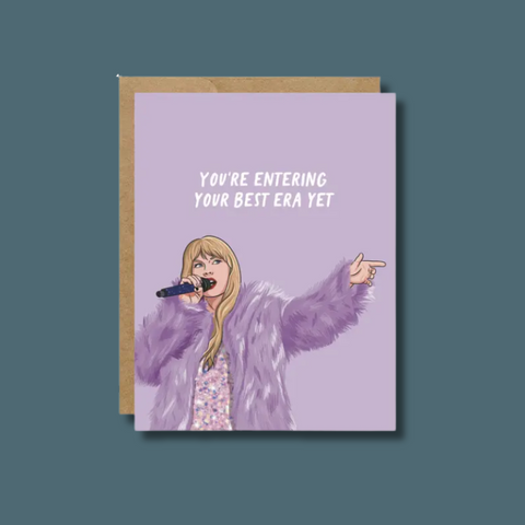 Taylor Swift Your Best Era Yet Card