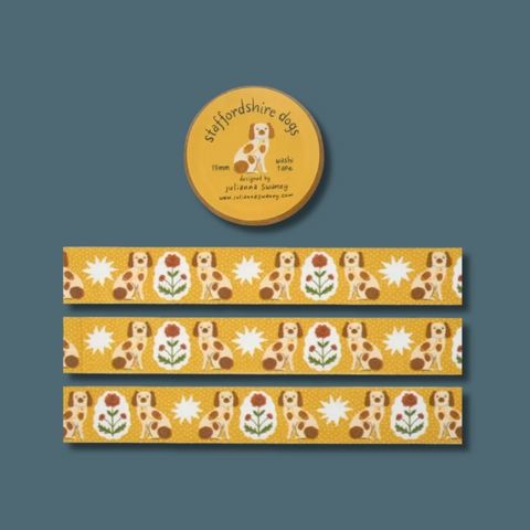 Staffordshire Dogs Washi Tape