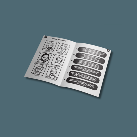 Rap Legends Activity Coloring Book
