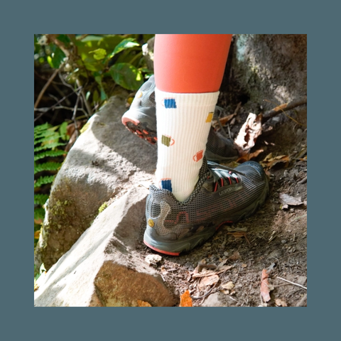 Camp Cup Pattern Sock