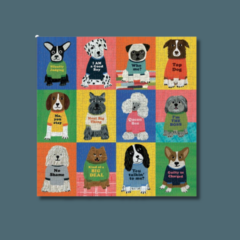 Boss Dogs Family Puzzle