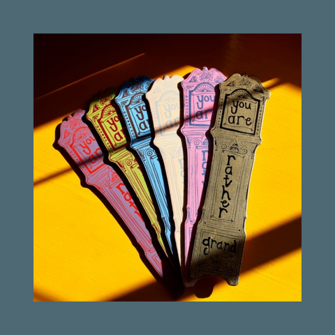 Grandfather Clock Bookmark