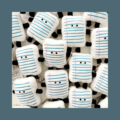 Papier The Paper Plushie Bagcharm