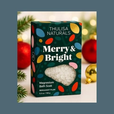 Bergamot Plum Holiday Bath Salt Soak