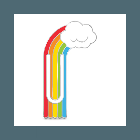 Chroma Clip Rainbow Bookmark