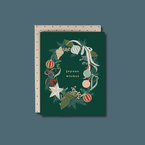 Joyous Wishes Card