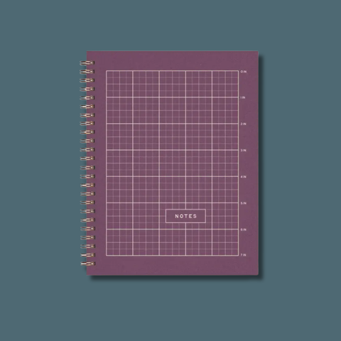 Ruler Grid Notes Journal