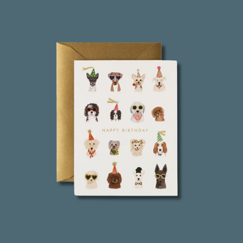 Party Pups Birthday Card
