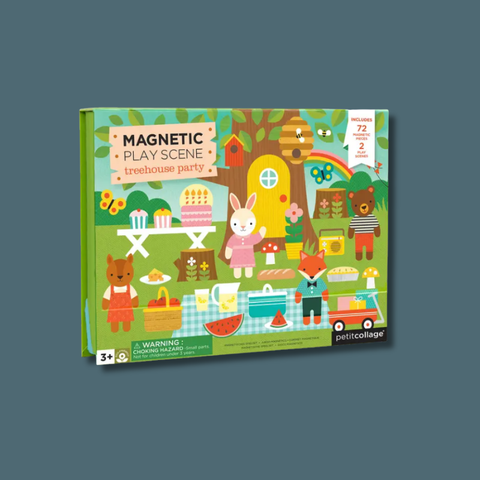 Treehouse Party Magnetic Play Scene
