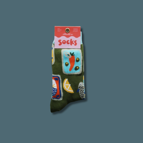 Tinned Fish Women's Crew Socks