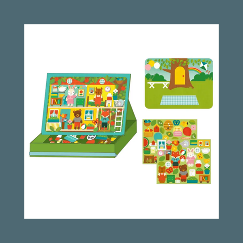 Treehouse Party Magnetic Play Scene