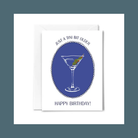 Tini Bit Older Birthday Card