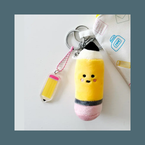 Penny The Pencil Plushie Bagcharm