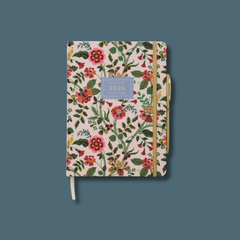 2026 Gracie 12-Month Hardcover Planner With Pen
