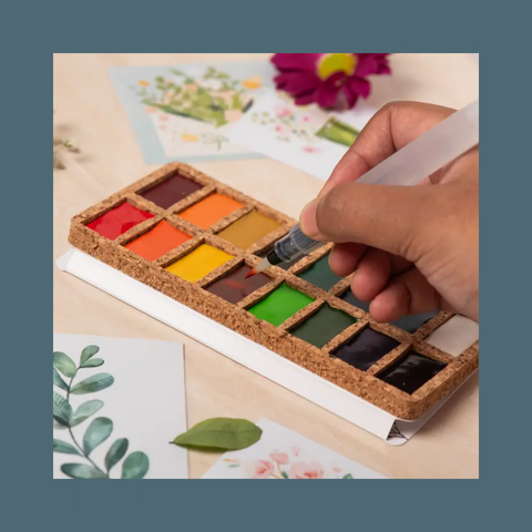 16 Watercolor Original Pans Set