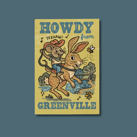Howdy Greenville Postcard