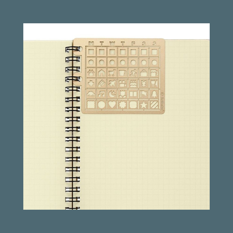 Rollbahn Calendar Drawing Template