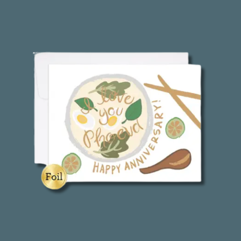 Pho Eva Anniversary Card