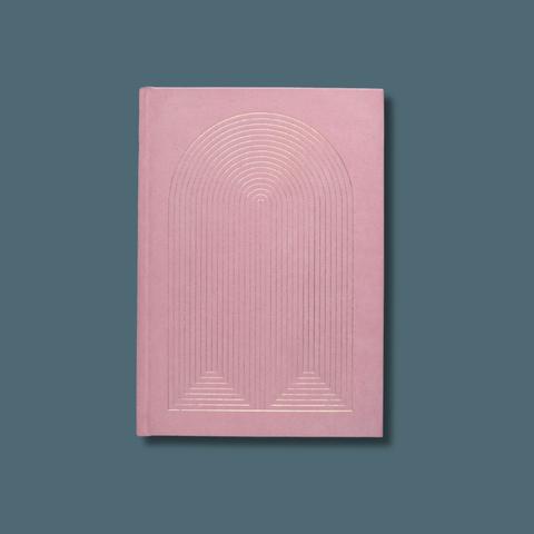 Radiant Rainbow Suede Journal 