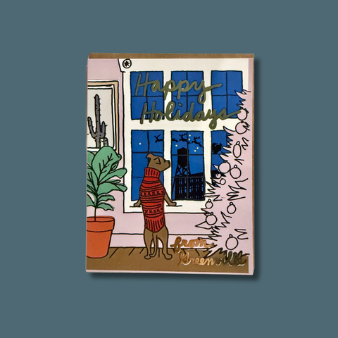 Happy Holidays From Greenville Card