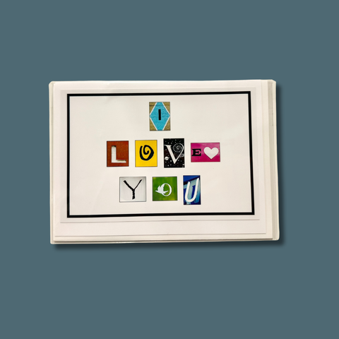 I Love You Photograph Card