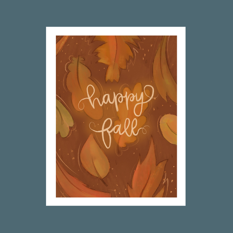 Happy Fall Card