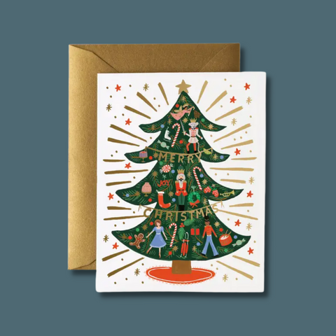Nutcracker Tree Boxed Card Set