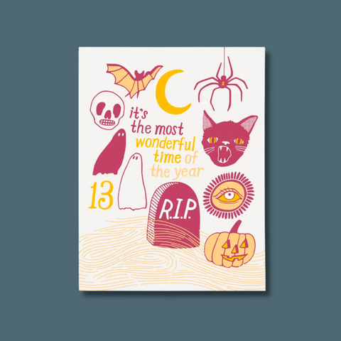 Spooky Time Card